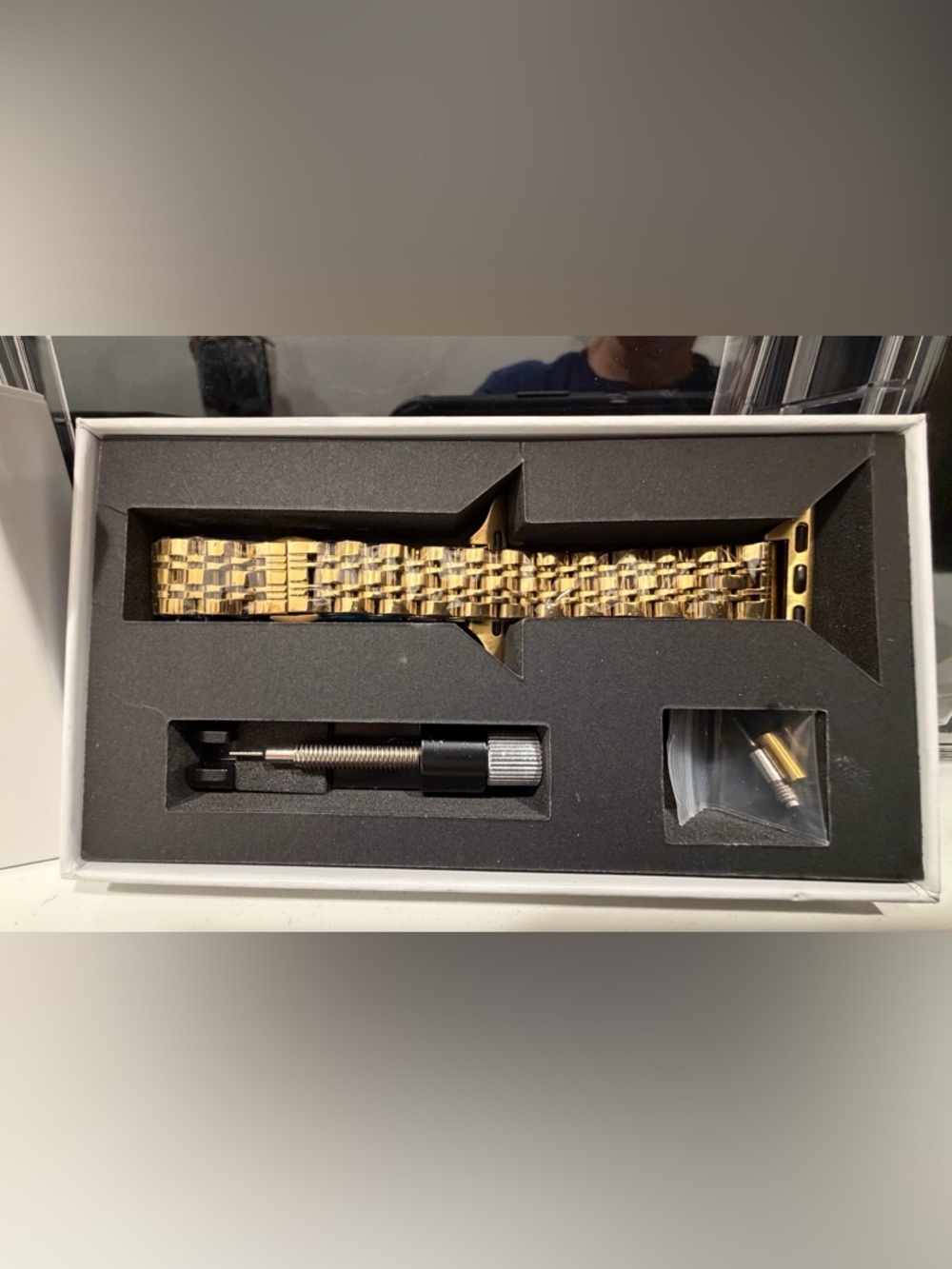 Solace Stella Band Gold Finish - Stainless Steel Replacement Watch Strap - Picture 7 of 9